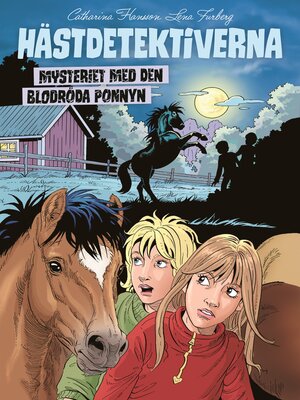 cover image of Mysteriet med den blodröda ponnyn
